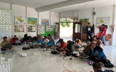 Pelatihan Pengelolaan Website LPHD di Desa Nanga Betung